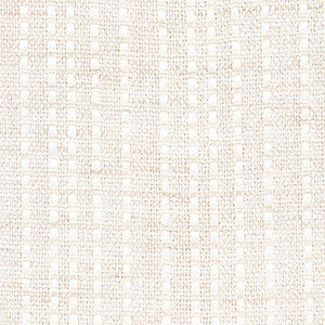 Bohai Stripe Sheer Ivory 79800 by Schumacher Designer Fabric