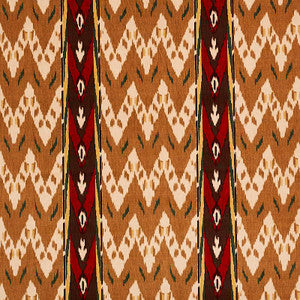 Samar Ikat Velvet Gold 80240 by Schumacher Designer Fabric