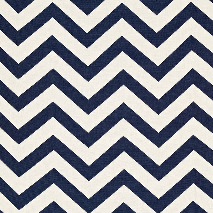Antibes Chevron Navy 65920 by Schumacher Fabric Schumacher Fabric Antibes Chevron Navy 65920Fabric SOLUTION DYED ACRYLIC 100% MEXICO </p><p>Repeat: H: HORZ. 9" (23CM) , V: VERT. 4 1/2" (11CM) 54 - Fabric Carolina -