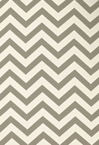 Antibes Chevron Driftwood 65921 by Schumacher Designer Fabric