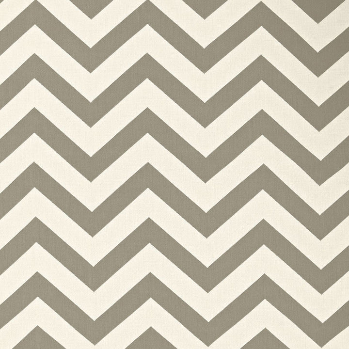 Antibes Chevron Driftwood 65921 by Schumacher Designer Fabric COTE D'AZUR SOLUTION DYED ACRYLIC 100% MEXICO WYZENBEEK 15,000 </p><p>Repeat: Horizontal: 9" (23CM) and Vertical: 4 1/2" (11CM) 54 - Swanky Fabrics -
