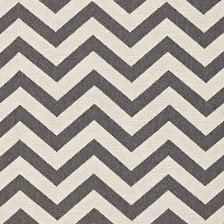 Antibes Chevron Oxford Grey 65922 by Schumacher Designer Fabric COTE D'AZUR See Sample MEXICO MEDIUM DUTY </p><p>Repeat: Horizontal: 9" (23CM) and Vertical: 4 1/2" (11CM) 54" WIDE (137CM) - Swanky Fabrics -
