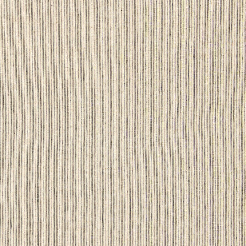 Mackay Linen Stripe Ash 65991 by Schumacher Designer Fabric ESSENTIALS: SHEERS & CASEMENTS I See Sample INDIA . </p><p>Repeat: Horizontal: 5/8" (2CM) and Vertical: - 54" WIDE (137CM) - Swanky Fabrics -