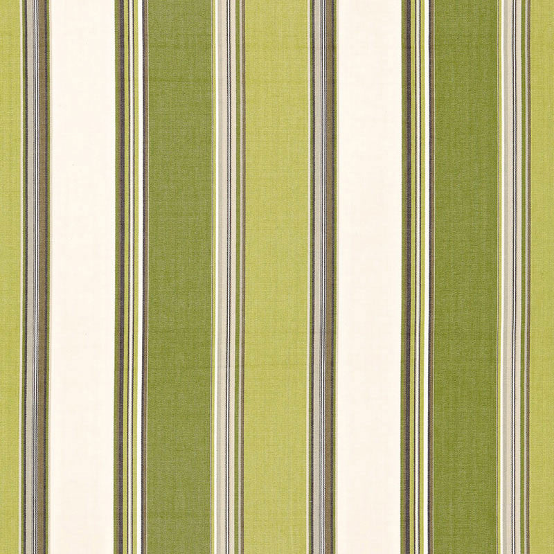 Addison Cotton Stripe Vert 66003 by Schumacher Fabric Schumacher Fabric Addison Cotton Stripe Vert 66003Fabric COTTON 100% INDIA </p><p>Repeat: H: HORZ. 13 1/4" (34CM) , V: 53 - Fabric Carolina -