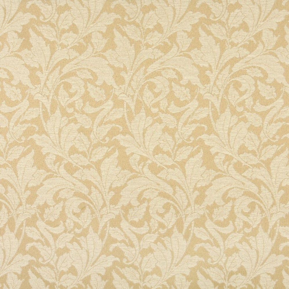 6601 Sand/Leaf by Charlotte Designer Fabric Outdoor/Indoor Oasis III 100% Woven Polyester Made In USA Exceeds 48,000 Wyzenbeek Rubs (Heavy Duty) Horizontal: 7.50" x Vertical: 20.0" 54 Inches - Swanky Fabrics -