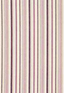 Tybee Stripe Mulberry 66052 by Schumacher Designer Fabric