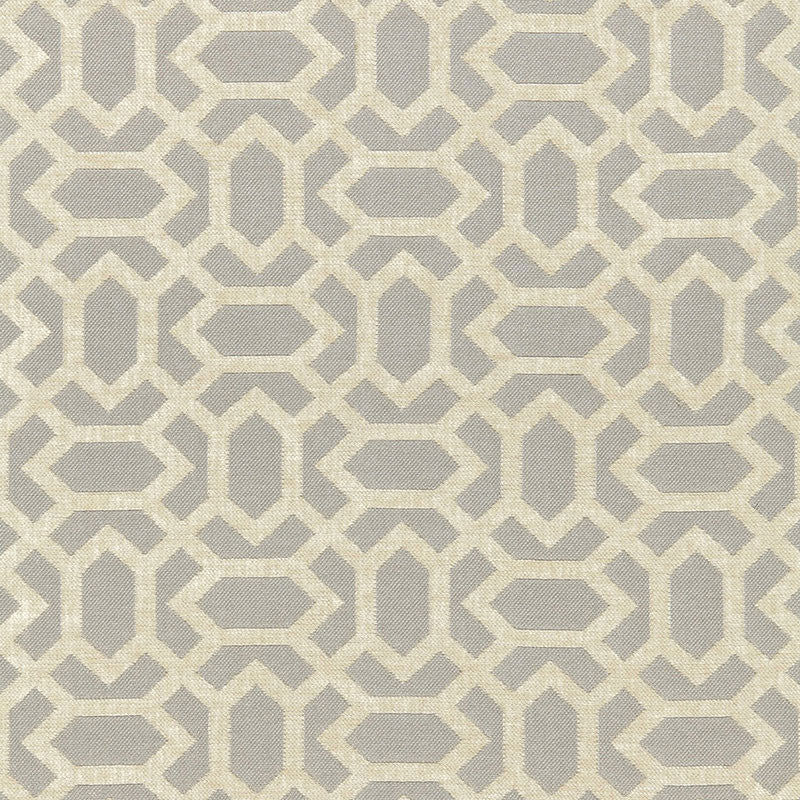 San Remo Fret Dove Grey 66060 by Schumacher Fabric Schumacher Fabric San Remo Fret Dove Grey 66060Fabric SOLUTION DYED ACRYLIC 100% UNITED STATES OF AMERICA </p><p>Repeat: H: HORZ. 7 1/4" (18CM) , V: VERT. 6 1/2" (17CM) 54 - Fabric Carolina -
