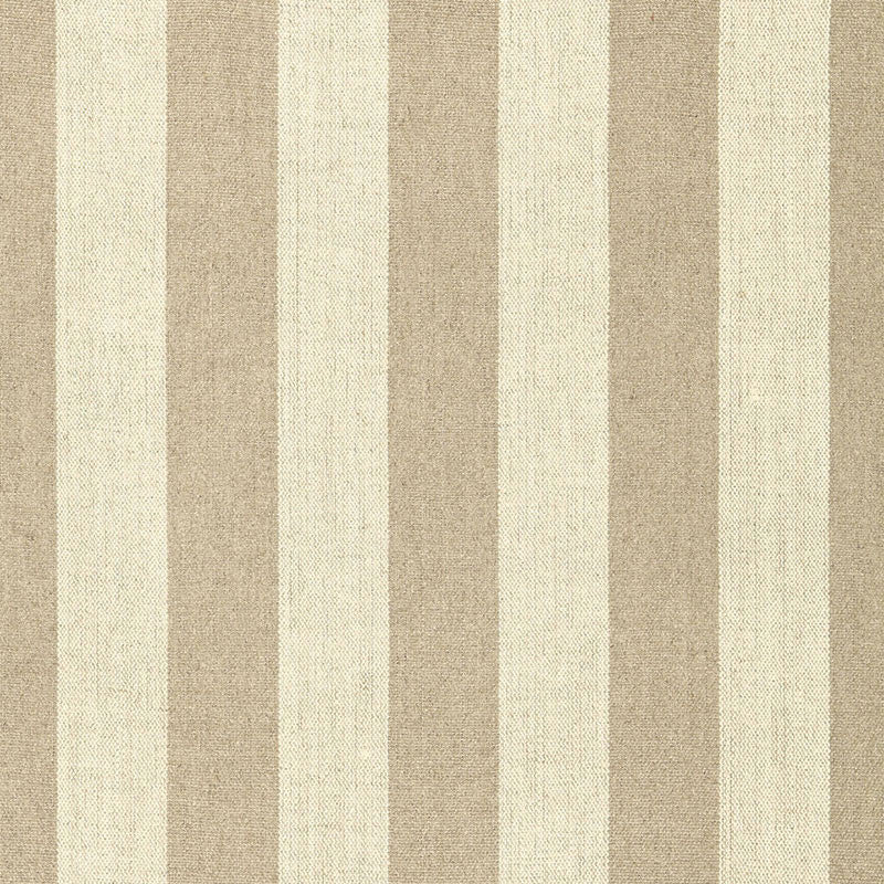 Augustin Linen Stripe Linen / Sisal 66072 by Schumacher Designer Fabric SEA ISLAND STRIPES LINEN 100% INDIA MARTINDALE 6,500 </p><p>Repeat: Horizontal: 5 7/8" (15CM) and Vertical: 53 - Swanky Fabrics -
