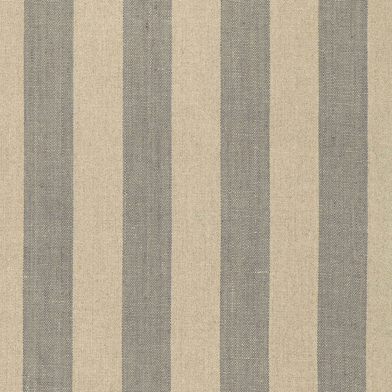 Augustin Linen Stripe Steel / Linen 66074 by Schumacher Fabric Schumacher Fabric Augustin Linen Stripe Steel / Linen 66074Fabric LINEN 100% INDIA </p><p>Repeat: H: HORZ. 5 7/8" (15CM) , V: 53 - Fabric Carolina -