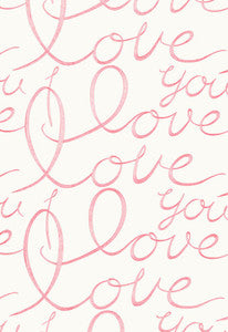 Love Pink Lemonade 66202 by Schumacher Designer Fabric