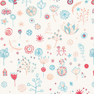 Lollipop Punch / Turquoise 66240 by Schumacher Designer Fabric
