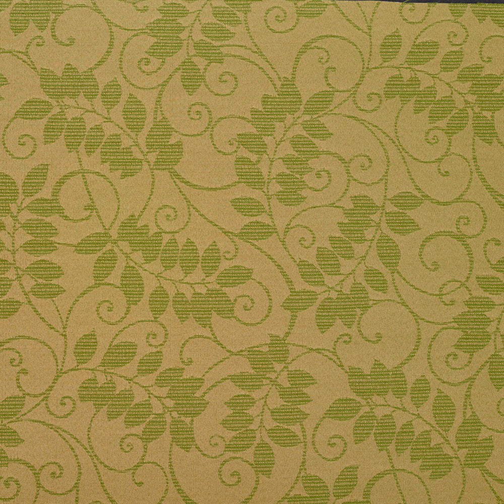 6626 Fern/Vine by Charlotte Designer Fabric Outdoor/Indoor Oasis III 100% Woven Polyester Made In USA Exceeds 48,000 Wyzenbeek Rubs (Heavy Duty) Horizontal: 29.0" x Vertical: 29.0" 54 Inches - Swanky Fabrics -