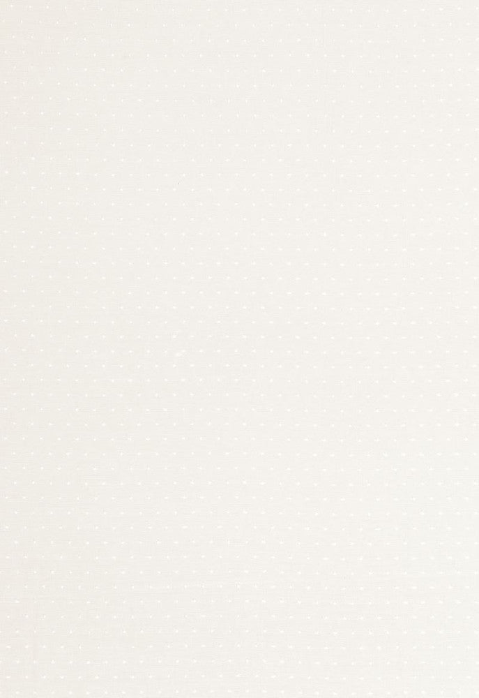 Pin Dot Madras Ivory 66270 by Schumacher Designer Fabric Country-Chic 100% Cotton - Horizontal: 1/4- and Vertical: 1.125 65.5 - Swanky Fabrics -