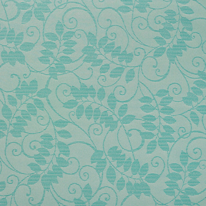 6628 Lagoon/Vine by Charlotte Designer Fabric Outdoor/Indoor Oasis III 100% Woven Polyester Made In USA Exceeds 48,000 Wyzenbeek Rubs (Heavy Duty) Horizontal: 29.0" x Vertical: 29.0" 54 Inches - Swanky Fabrics -