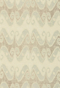 Tali Weave Aqua 66351 by Schumacher Designer Fabric