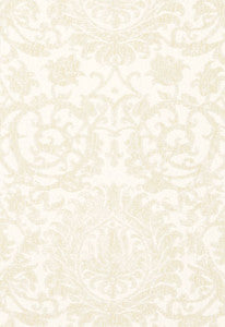 Arezzo Linen Damask Champagne 66362 by Schumacher Designer Fabric