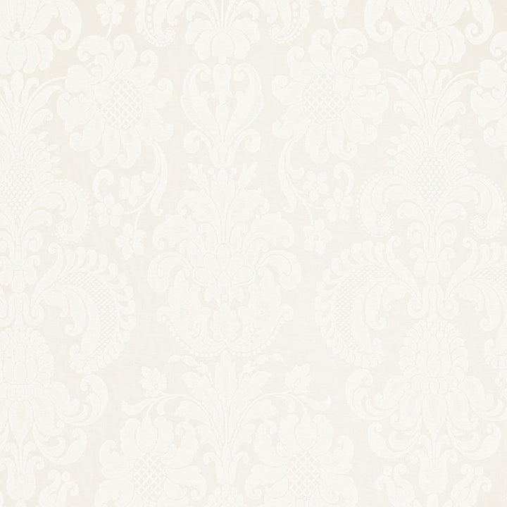 Kirkmicha Jacquard Madras Ivory 66370 by Schumacher Designer Fabric RADIANCE SHEERS COTTON 100% SCOTLAND </p><p>Repeat: Horizontal: 22 1/2" (57CM) and Vertical: 40" (102CM) 67.25 - Swanky Fabrics -