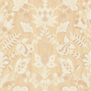 Sorano Weave Champagne 66392 by Schumacher Designer Fabric