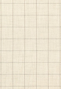 Mellier Plaid Linen 66450 by Schumacher Designer Fabric