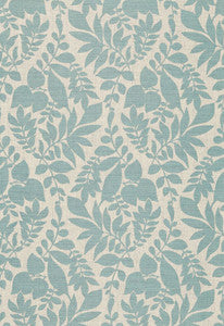 Bruxelles Weave Azure 66522 by Schumacher Designer Fabric
