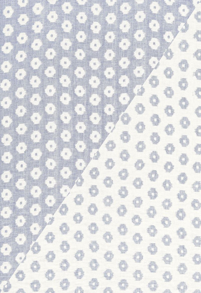 Timur Weave Indigo 66612 by Schumacher Designer Fabric Palazzo 100% Linen Martindale 10,000 Horizontal: 1.125 and Vertical: 4.5 118 - Swanky Fabrics -