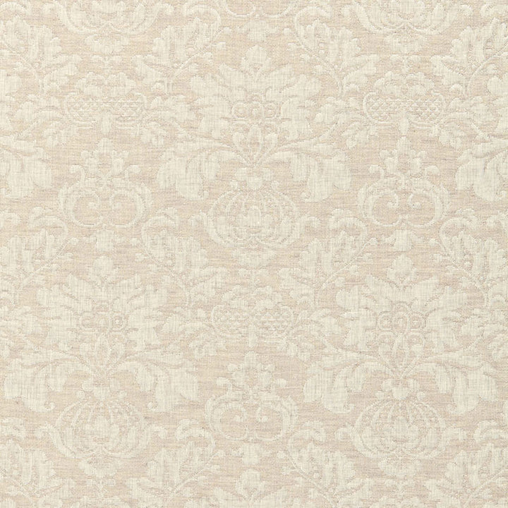 Montisi Linen Damask Flax 66620 by Schumacher Designer Fabric PALAZZO See Sample ITALY . </p><p>Repeat: Horizontal: 6 3/4" (17CM) and Vertical: 19" (48CM) 54" WIDE (137CM) - Swanky Fabrics -