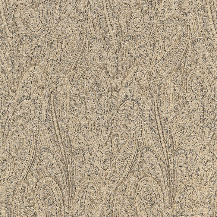 Cameron Wool Paisley Buckskin 66702 by Schumacher Fabric Schumacher Fabric Cameron Wool Paisley Buckskin 66702Fabric WOOL 100% FRANCE </p><p>Repeat: H: HORZ. 6 1/8" (16CM) , V: VERT. 26 3/4" (68CM) 49.5 - Fabric Carolina -