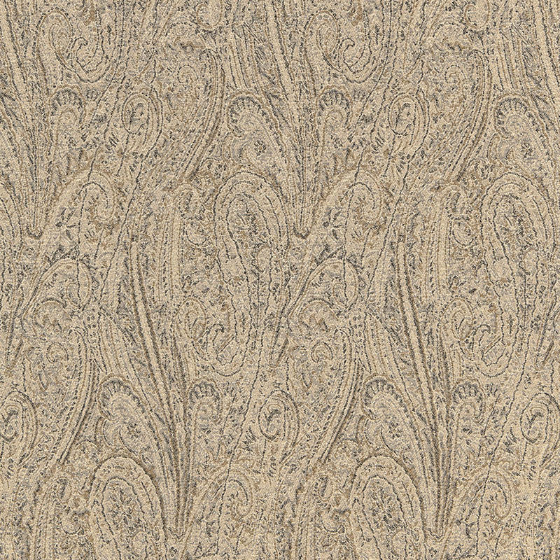 Cameron Wool Paisley Buckskin 66702 by Schumacher Designer Fabric LUXE LODGE WOOL 100% FRANCE MARTINDALE 20,000 </p><p>Repeat: Horizontal: 6 1/8" (16CM) and Vertical: 26 3/4" (68CM) 49.5 - Swanky Fabrics -