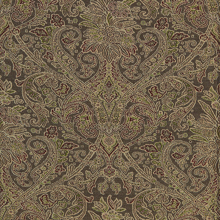 Sinclair Wool Paisley Ash 66712 by Schumacher Designer Fabric LUXE LODGE WOOL 39% VISCOSE 37% FRANCE MARTINDALE 14,000 </p><p>Repeat: Horizontal: 13 1/2" (34CM) and Vertical: 27 1/2" (70CM) 54 - Swanky Fabrics -