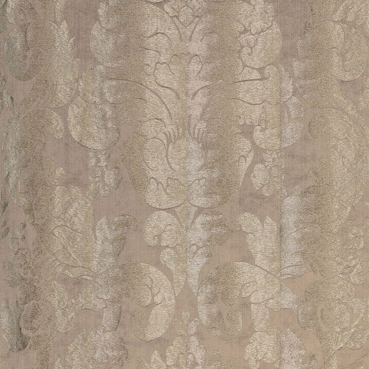 Zelda Damask Pewter 66840 by Schumacher Designer Fabric PALAZZO LINEN 36% VISCOSE 26% ITALY MARTINDALE 10,000 </p><p>Repeat: Horizontal: 25 1/2" (65CM) and Vertical: 28" (71CM) 51 - Swanky Fabrics -