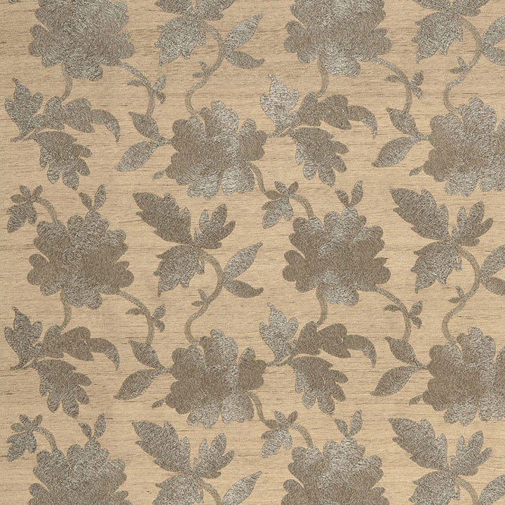 Moon Garden Pewter 66850 by Schumacher Fabric Schumacher Fabric Moon Garden Pewter 66850Fabric SILK 48% INDIA </p><p>Repeat: H: HORZ. 12 3/4" (32CM), V: VERT. 11 1/2" (29CM) 51 - Fabric Carolina -