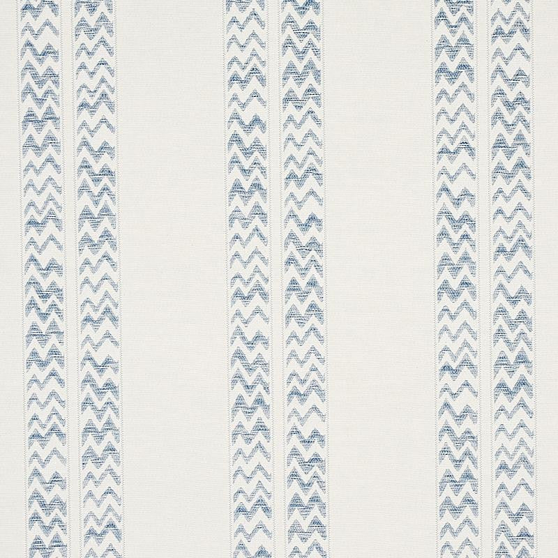 Kudu Stripe Slate 5012311 by Schumacher Designer Wallpaper Copacabana 27.5" - Swanky Fabrics -