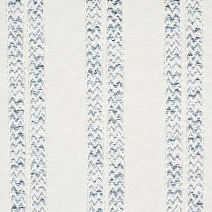 Kudu Stripe Slate 5012311 by Schumacher Designer Wallpaper Copacabana 27.5" - Swanky Fabrics -
