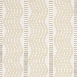 Sina Stripe Sand 5012121 by Schumacher Designer Wallpaper
