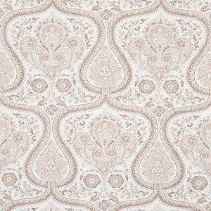 Paisley Court Sand 5012272 by Schumacher Designer Wallpaper