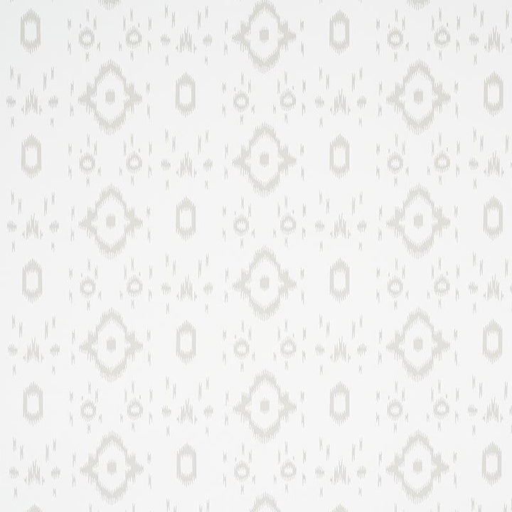 Tabitha Soft Grey 5012202 by Schumacher Designer Wallpaper East Meets West 6.75" - Swanky Fabrics -