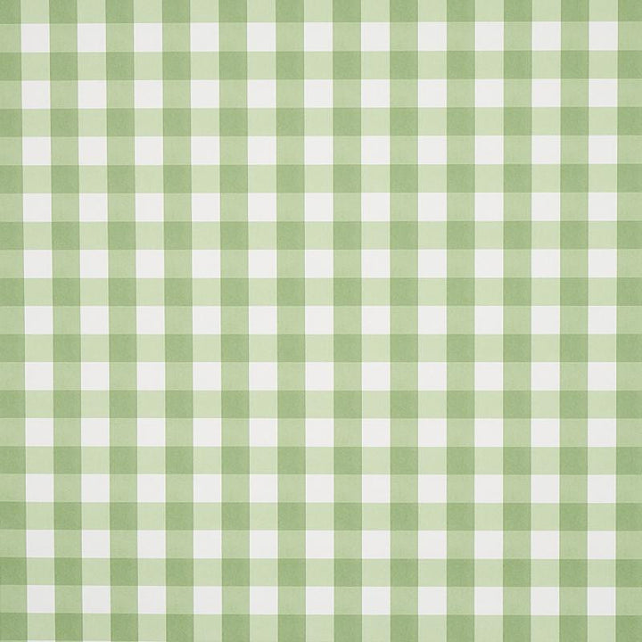 Willa Check Small Leaf 5012362 by Schumacher Designer Wallpaper Plaid Wallcoverings 2.0" - Swanky Fabrics -