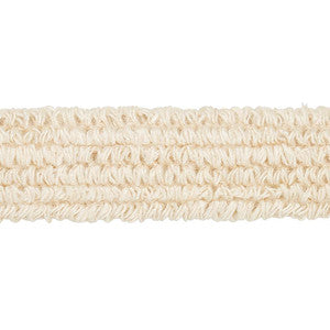 Barba Jute Tape Ivory 80061 by Schumacher Designer Trim