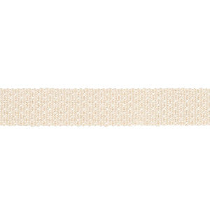 Duval Jute Tape Ivory 80070 by Schumacher Designer Trim