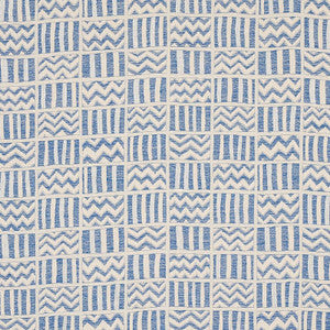 Kudu Blue 79762 by Schumacher Designer Fabric