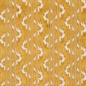 Murat Velvet Gold 80321 by Schumacher Designer Fabric