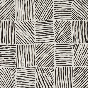 Katama Black 179900 by Schumacher Designer Fabric
