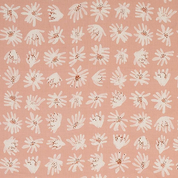 Meadow Rock Blush 179722 by Schumacher Designer Fabric Caroline Z Hurley 13.5" - Swanky Fabrics -