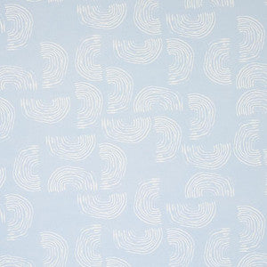 Quansoo Ivory On Sky 5012400 by Schumacher Designer Wallpaper
