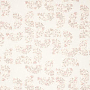 Quansoo Coral On Ivory 5012402 by Schumacher Designer Wallpaper