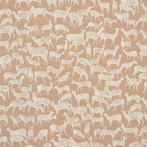 Fauna Fawn 5012492 by Schumacher Designer Wallpaper