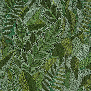 Japura Forest Green 80560 by Schumacher Designer Fabric