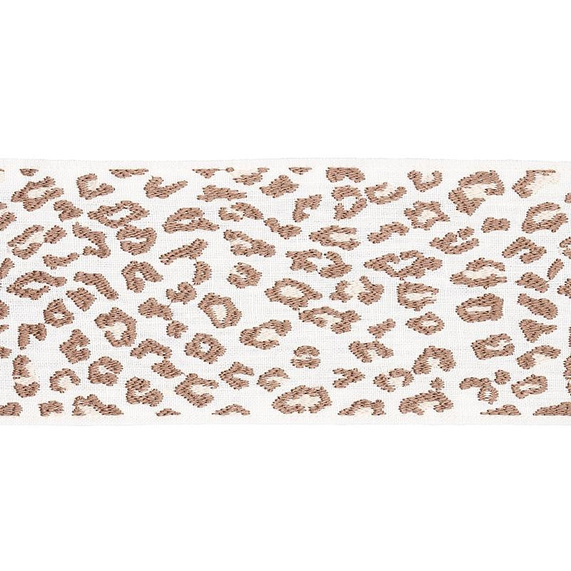 Safari Sand & Ivory 80571 by Schumacher Designer Trim Mystique - Swanky Fabrics -