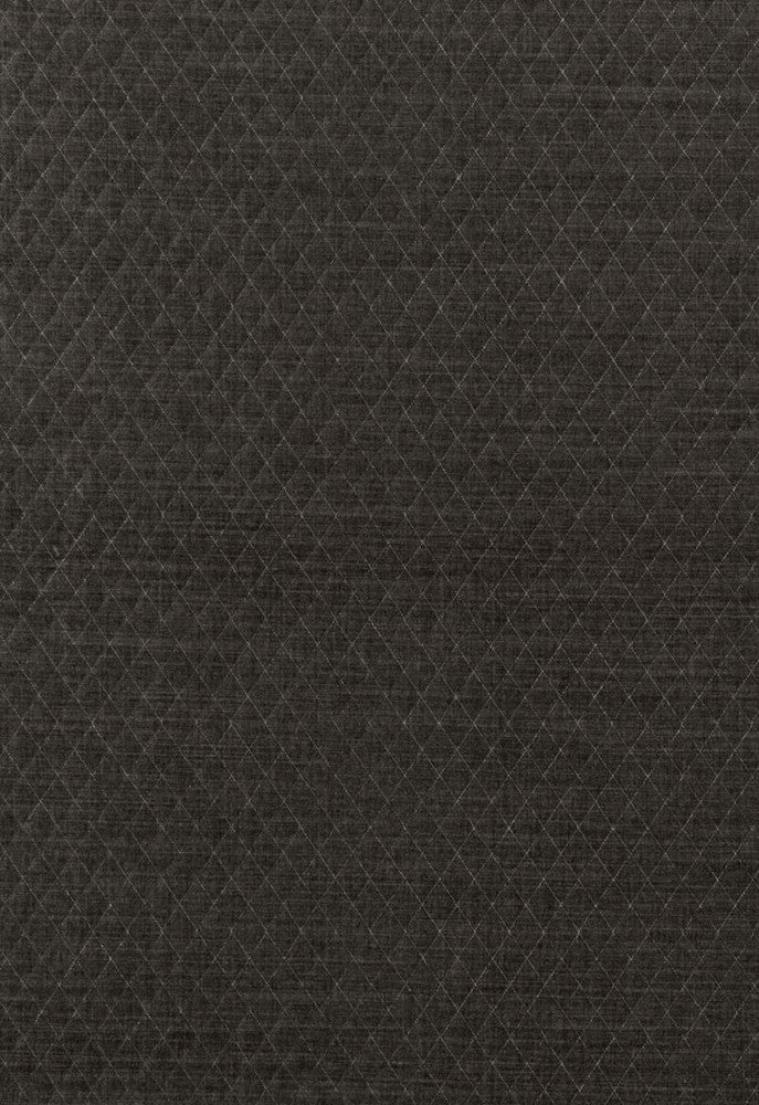 Paley Quilted Velvet Smoke 66920 by Schumacher Designer Fabric Chroma 70% Cotton, 16% Polyester, 14% Polypropylene Martindale 40,000 Horizontal: 1 and Vertical: 1.5 55 - Swanky Fabrics -