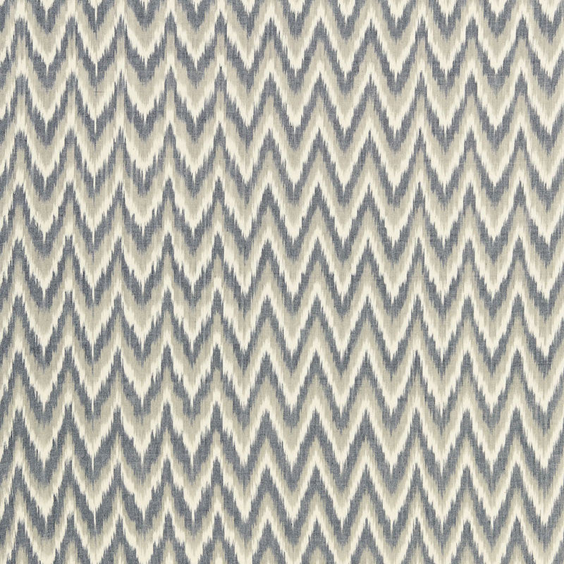 Adari Cotton Ikat Stone 66943 by Schumacher Fabric Schumacher Fabric Adari Cotton Ikat Stone 66943Fabric COTTON 100% INDIA </p><p>Repeat: H: HORZ. 2 3/8" (6CM), V: VERT. 2 1/2" (6CM) 52 - Fabric Carolina -
